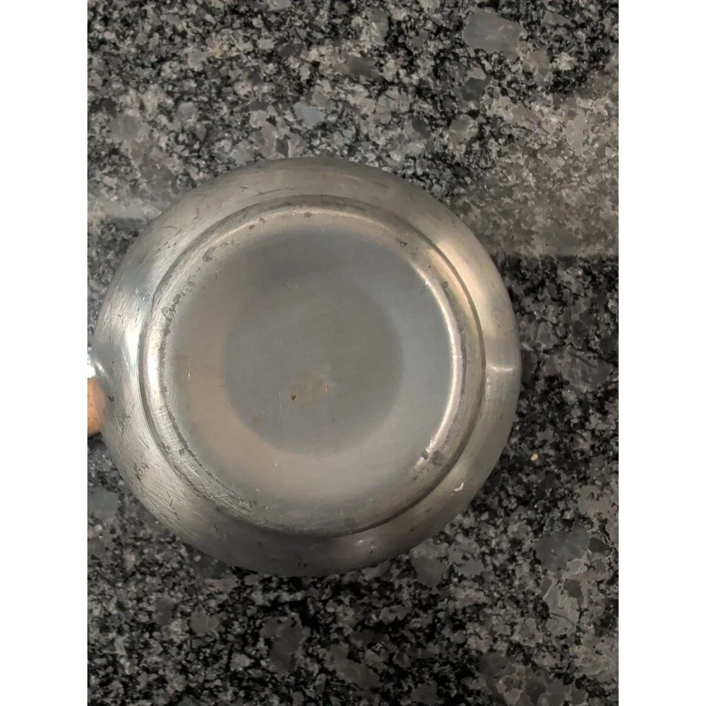 Vintage Brandy Warmer Pour With Wooden Handle